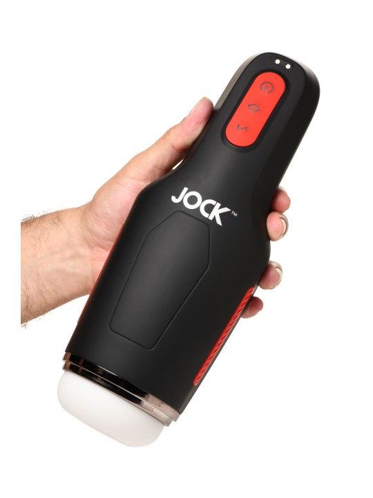 JOCK - Zuigende & Vibrerende Masturbator Oplaadbaar