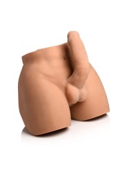 JOCK - Automatisch Knijpende & Vibrerende Masturbator - Medium