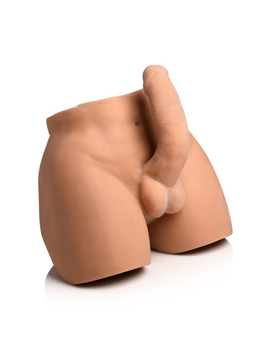 JOCK - Automatisch Knijpende & Vibrerende Masturbator - Medium