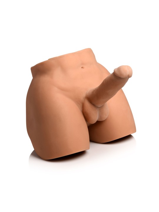 JOCK - Automatisch Knijpende & Vibrerende Masturbator - Medium