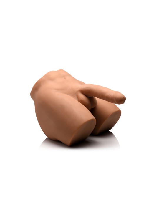 JOCK - Automatisch Knijpende & Vibrerende Masturbator - Medium