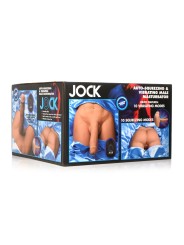 JOCK - Automatisch Knijpende & Vibrerende Masturbator - Medium