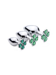 Booty Sparks - Lucky Clover Anaalplug Medium - Groen