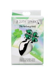 Booty Sparks - Lucky Clover Anaalplug Medium - Groen