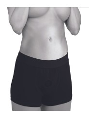 Strap U - Harness with Built-In O-Ring - Black