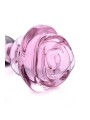 BOOTY SPARKS - Rose Glass Anaalplug Small - Roze