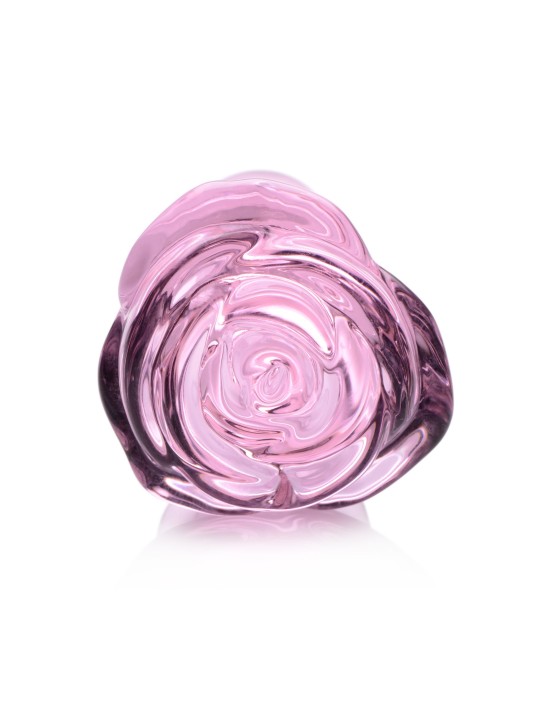 BOOTY SPARKS - Rose Glass Anaalplug Small - Roze
