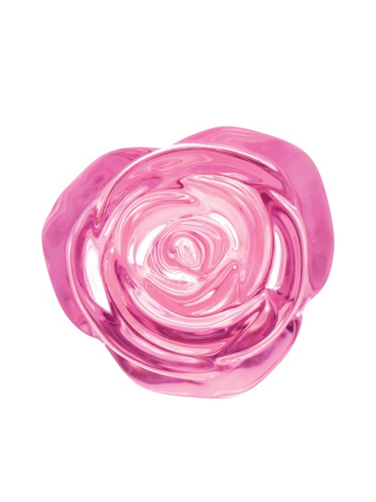 BOOTY SPARKS - Rose Glass Anaalplug Small - Roze