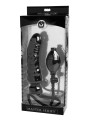 Master Series - Renegade Opblaasbare Dildo - Zwart