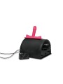 LOVE BOTZ - 50X Saddle Pro Sex Machine met 4 Opzetstukken - Zwart