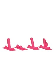 LOVE BOTZ - 50X Saddle Pro Sex Machine met 4 Opzetstukken - Zwart