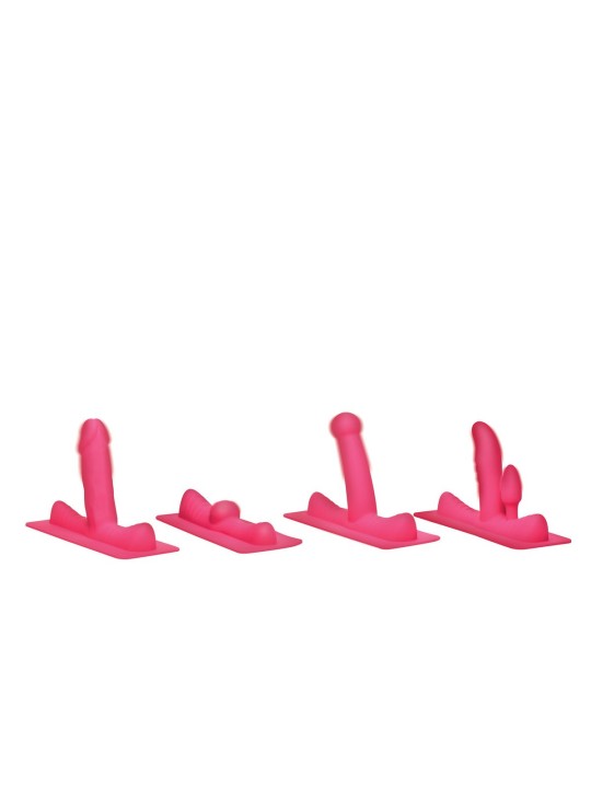 LOVE BOTZ - 50X Saddle Pro Sex Machine met 4 Opzetstukken - Zwart