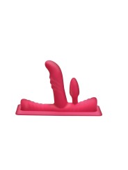 LOVE BOTZ - 50X Saddle Pro Sex Machine met 4 Opzetstukken - Zwart
