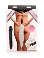 TAILZ - Snap-On Anaalplug met 3 Verwisselbare Staarten
