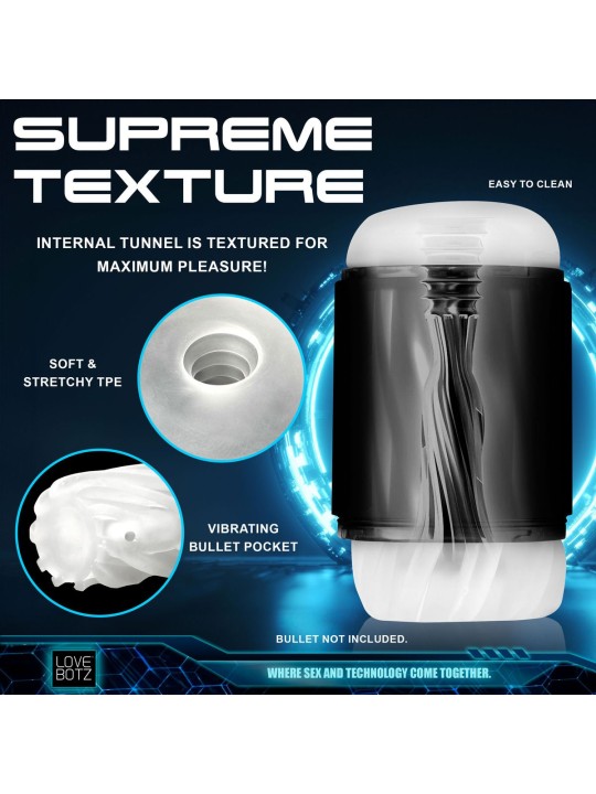 THE MILKER - Mega-Pod Sucking Masturbator - Zwart