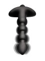 BANG! - 28X Vibrerende Silicone Anaalkralen met Afstandsbediening - Zwart