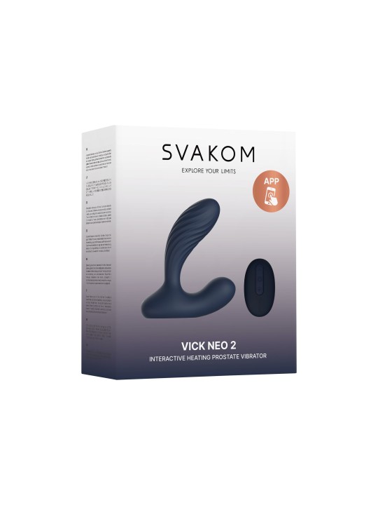 SVAKOM - Prostaat Vibrator Vick Neo 2 - Blauw