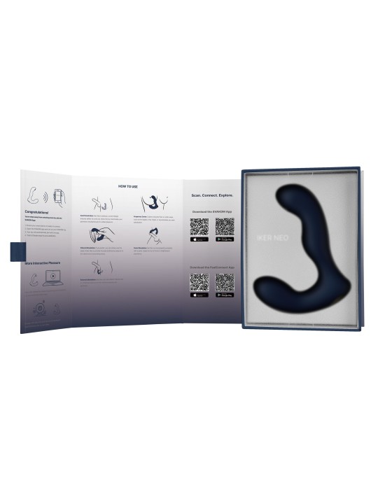 SVAKOM - Iker Neo Prostaat Vibrator - Blauw