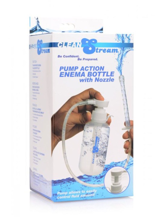 Pump Action Enema Bottle