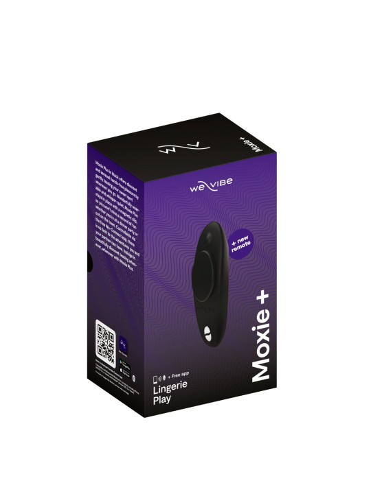 We-Vibe - Moxie+ Clitoris Panty Vibrator Remote & App - Zwart