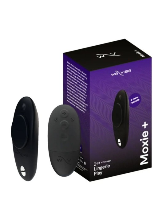 We-Vibe - Moxie+ Clitoris Panty Vibrator Remote & App - Zwart