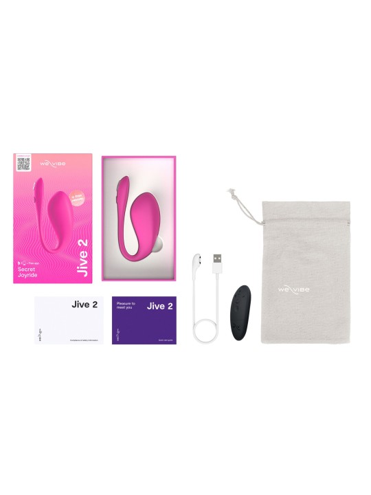 We-Vibe - Jive 2 met Afstandsbediening en App - Roze