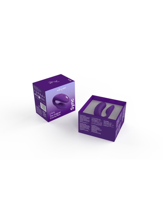 We-Vibe Sync 2 Couple’s Vibrator with Remote Control and App - Purple