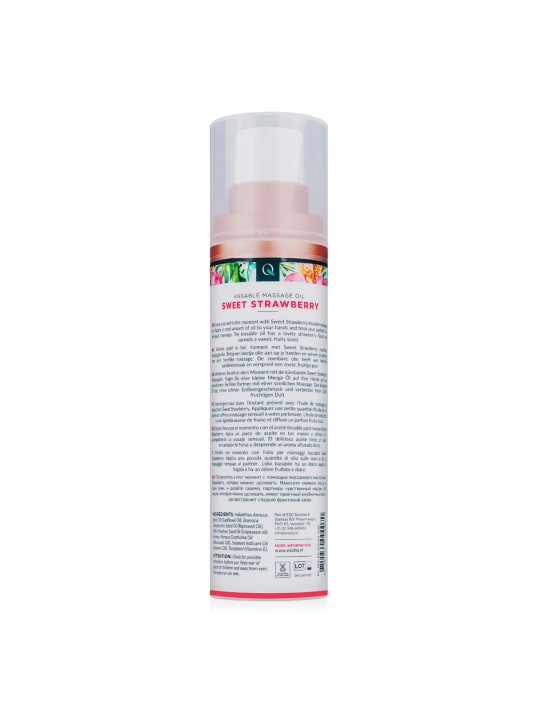 Exotiq Massage Oil Sweet Strawberry - 100 ml