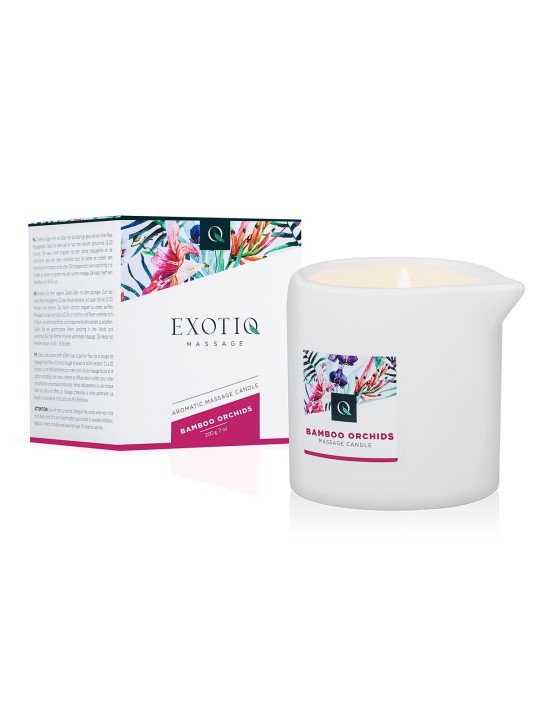 Exotiq Massage Candle Bamboo Orchids - 200g