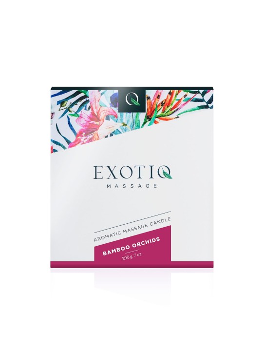 Exotiq Massage Candle Bamboo Orchids - 200g