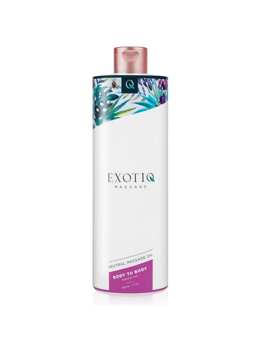 Exotiq Body To Body Warming Massage Oil - 500 ml