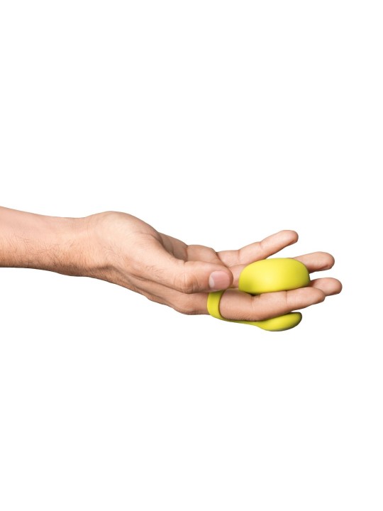 Dame - Fin 2.0 Vinger Vibrator - Citrus