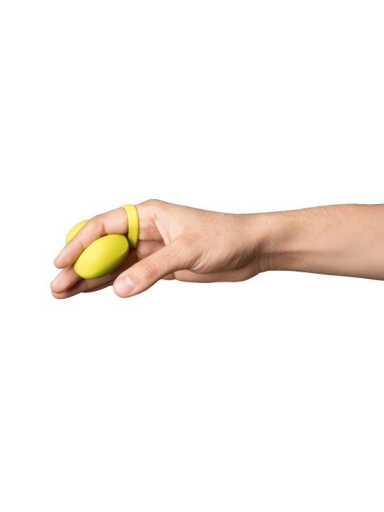 Dame - Fin 2.0 Vinger Vibrator - Citrus
