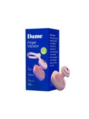 Dame - Fin 2.0 Vinger Vibrator - Quartz