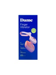 Dame - Fin 2.0 Vinger Vibrator - Quartz