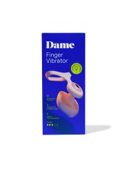 Dame - Fin 2.0 Vinger Vibrator - Quartz
