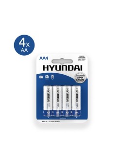 Super Alkaline AA-Batterijen - 4 Stuks