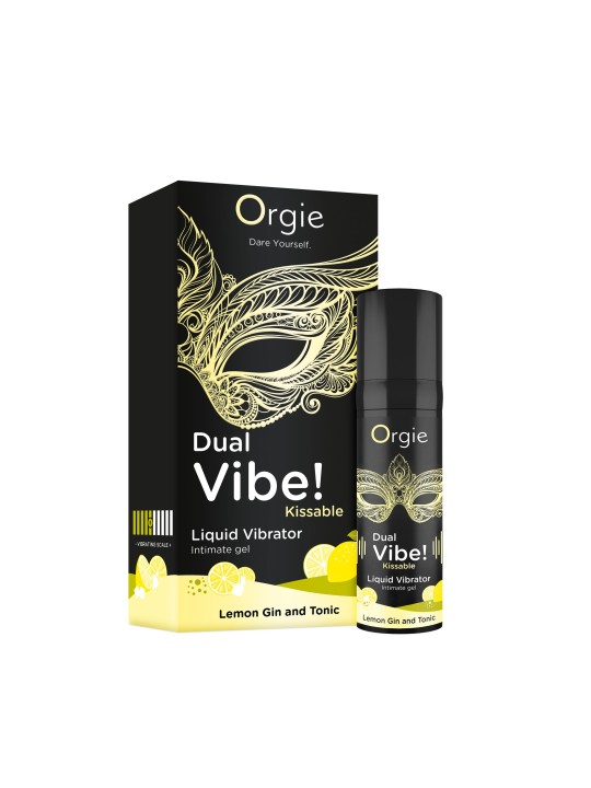 Orgie - Dual Vibe Liquid Vibrator Lemon Gin & Tonic