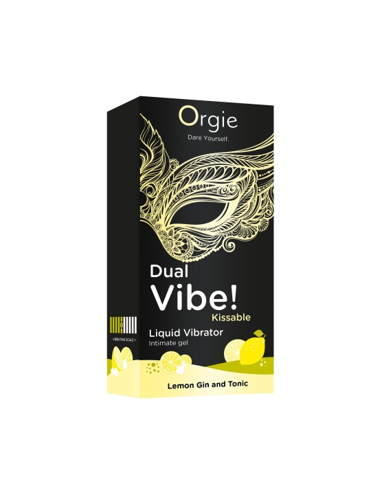 Orgie - Dual Vibe Liquid Vibrator Lemon Gin & Tonic
