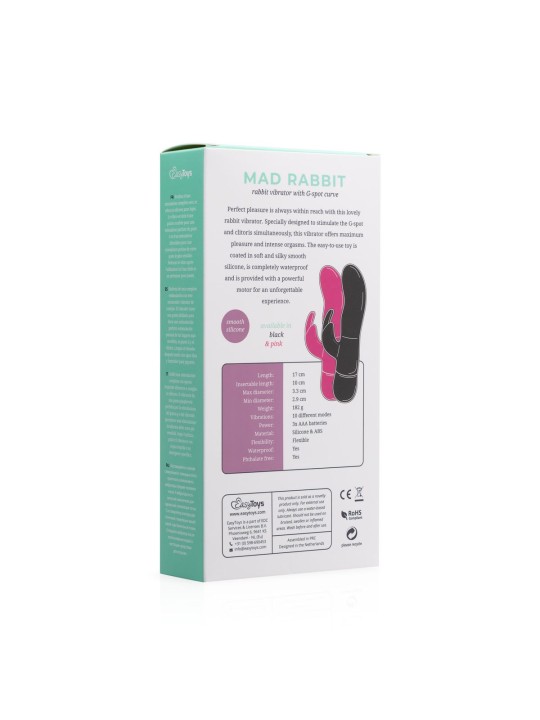 Mad Rabbit Vibrator - Pink