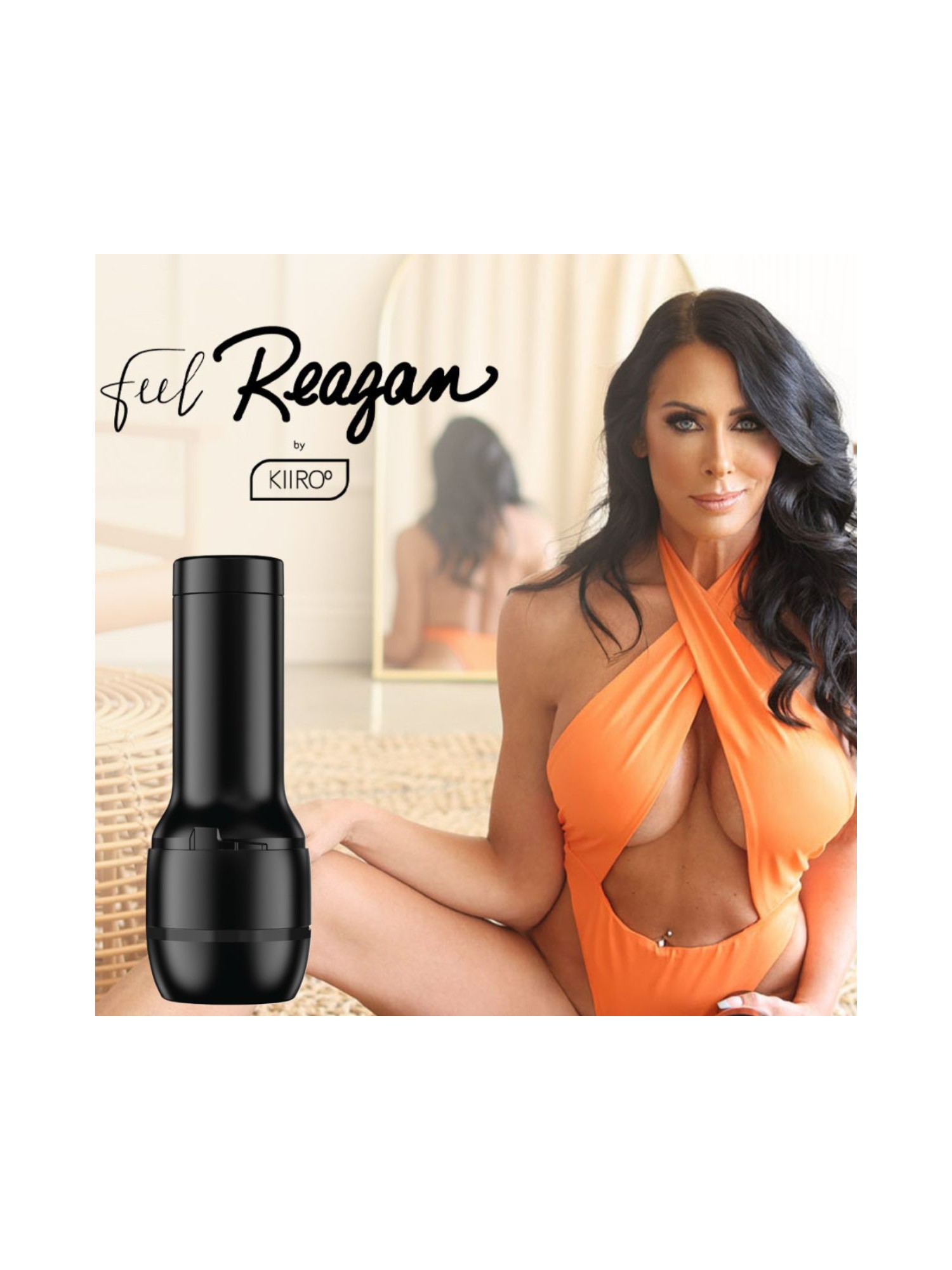 Kiiroo - Feel Reagan Foxx Masturbator - Zwart