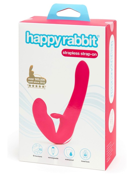 Strapless Strap-on Rabbit Vibe