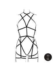 Le Desir - Strappy Open Cup Bodyharnas One Size - Zwart