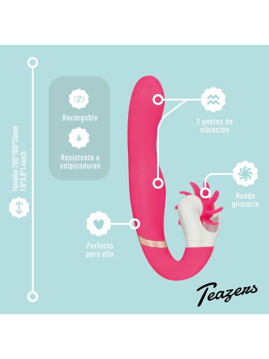 Teazers – Wheelie Vibe Vibrator – Roze