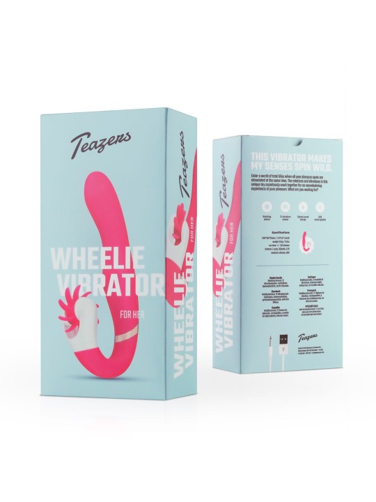 Teazers – Wheelie Vibe Vibrator – Roze