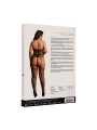 Le Desir - Jarretel Bodystocking met Bandjes Queen Size - Zwart