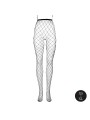 Le Desir - Panty with Big Fishnet Structure - Black