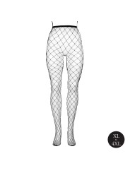 Le Desir - Panty with Big Fishnet Structure - Black
