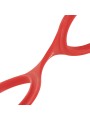 EasyToys - Flexible Silicone Handcuffs - Red