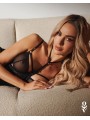 Obsessive - Arrowel Babydoll - Zwart